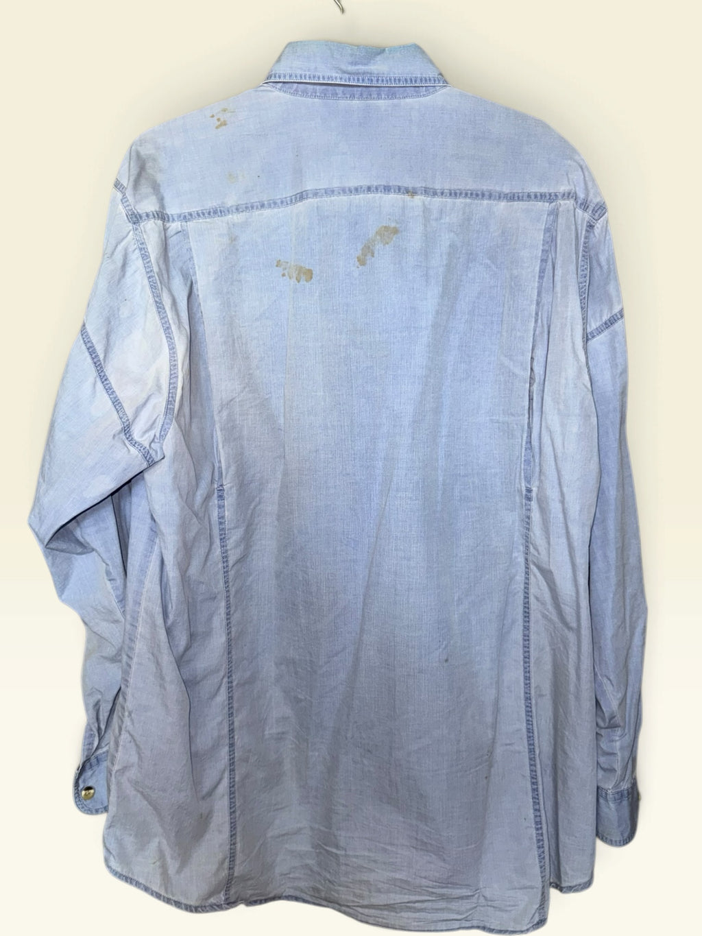 Light Blue Utility Work Shirt