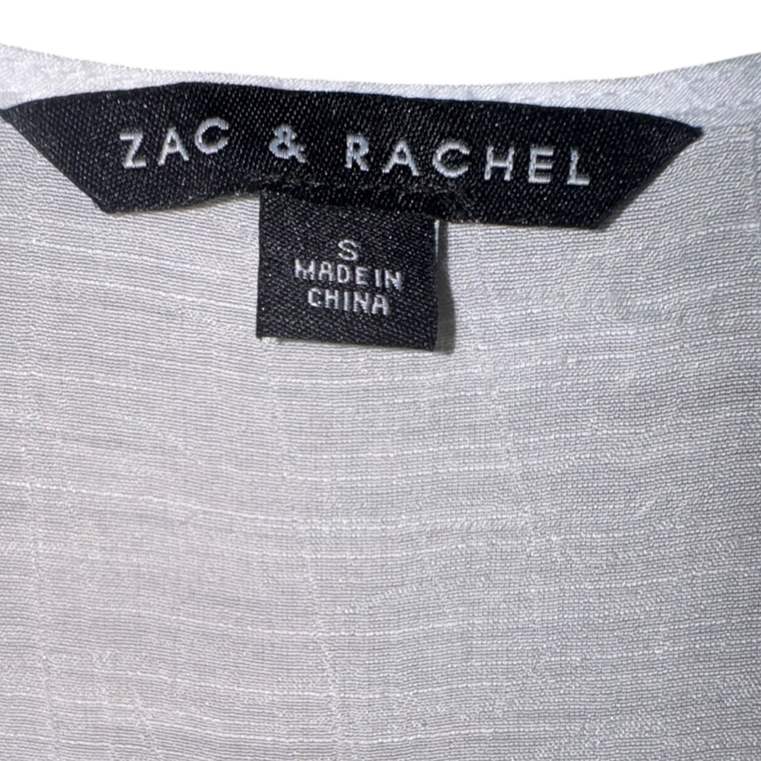 Zac & Rachel White Flutter Sleeve Top