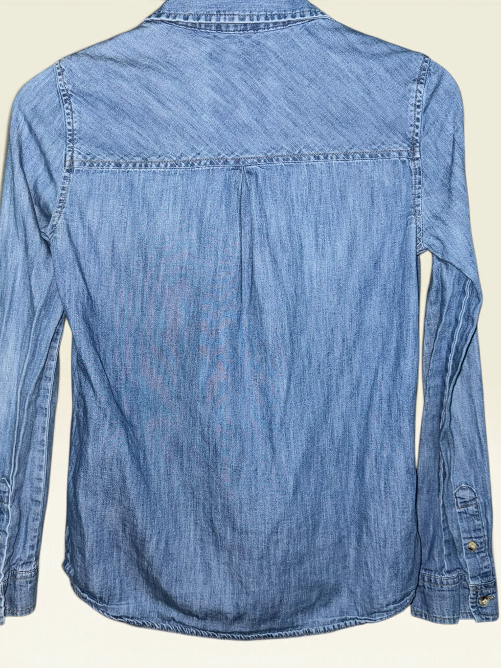 SO Double-Pocket Chambray Shirt