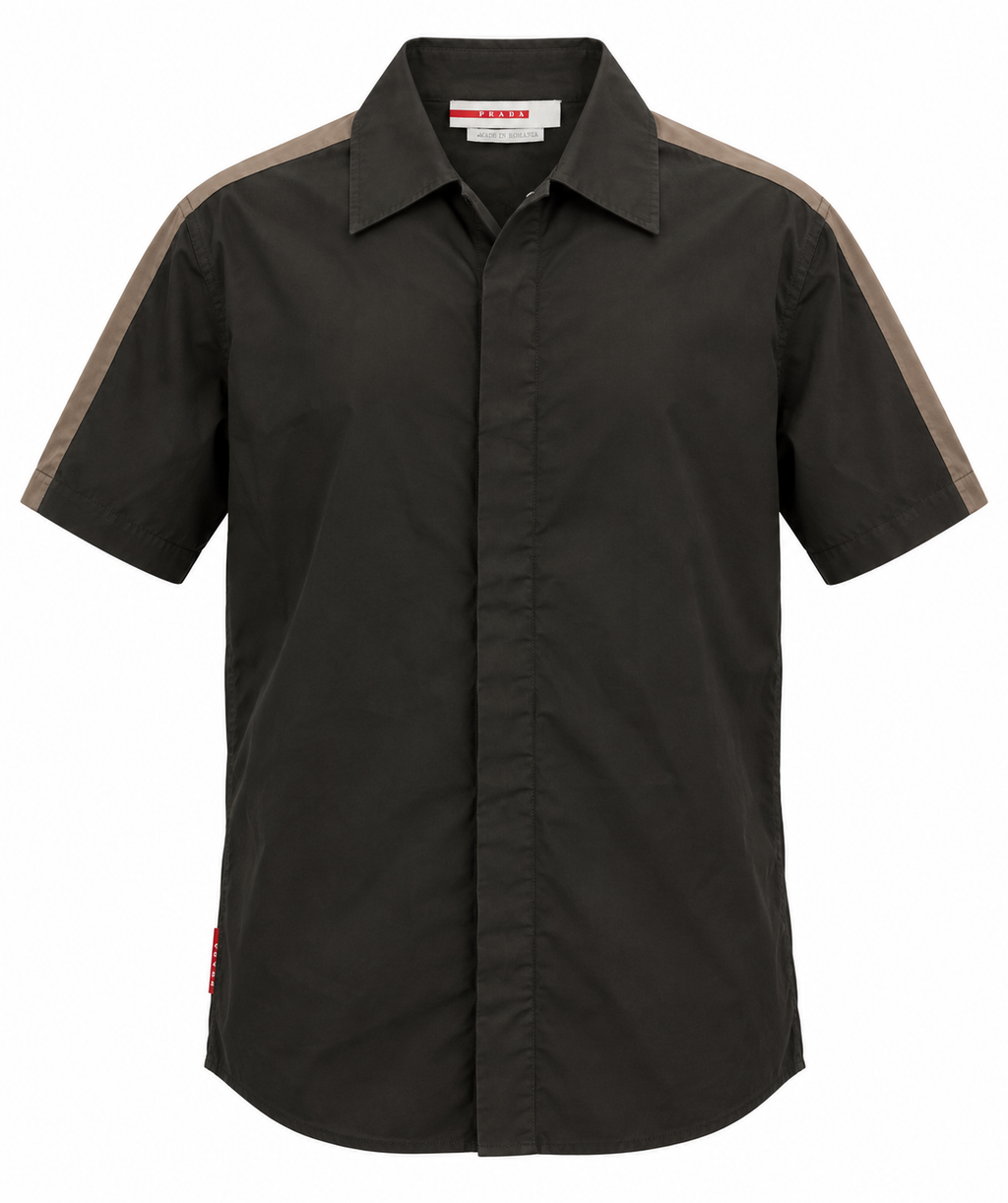 Prada Short-Sleeve Button-Up Shirt