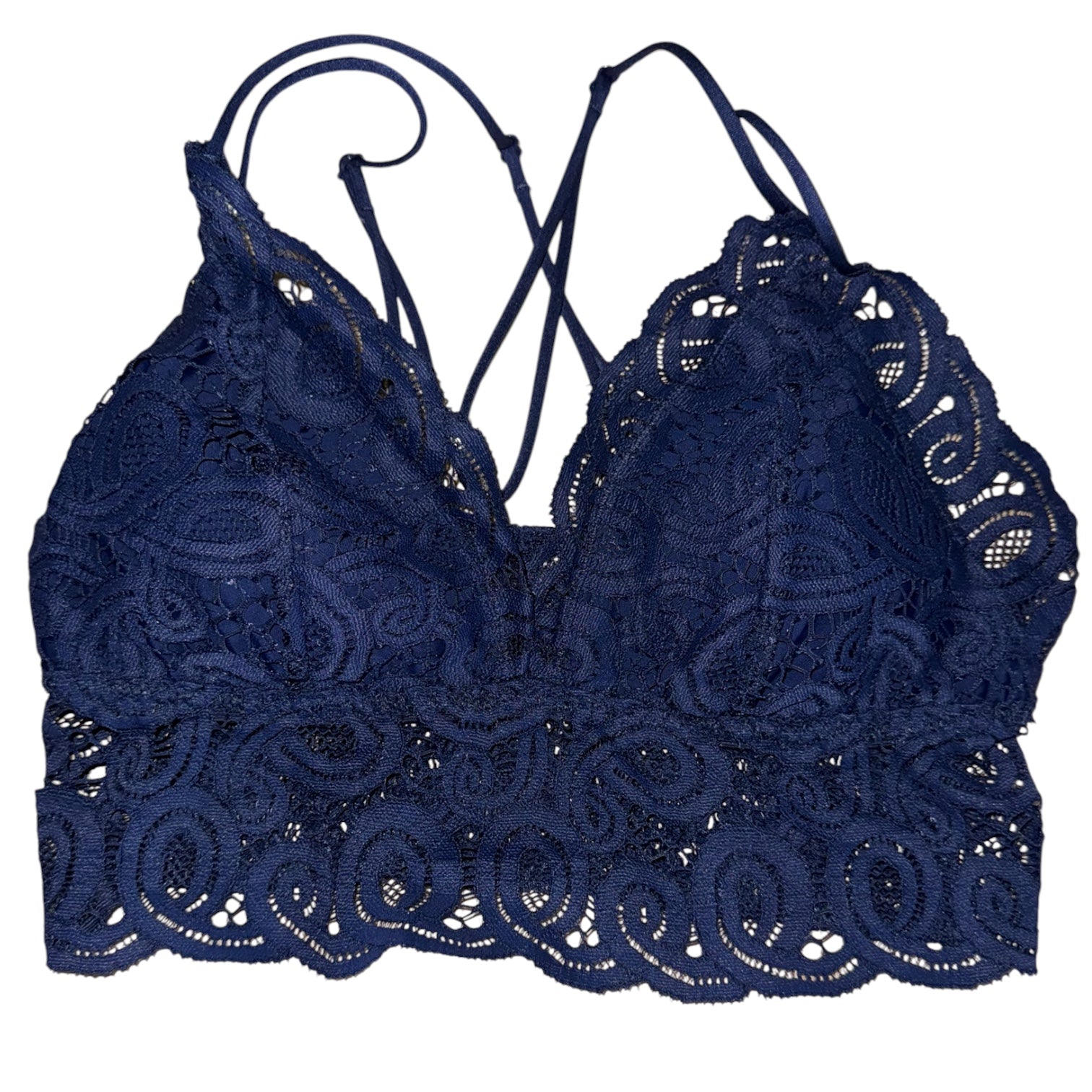 Victoria's Secret PINK Navy Blue Lace Bralette