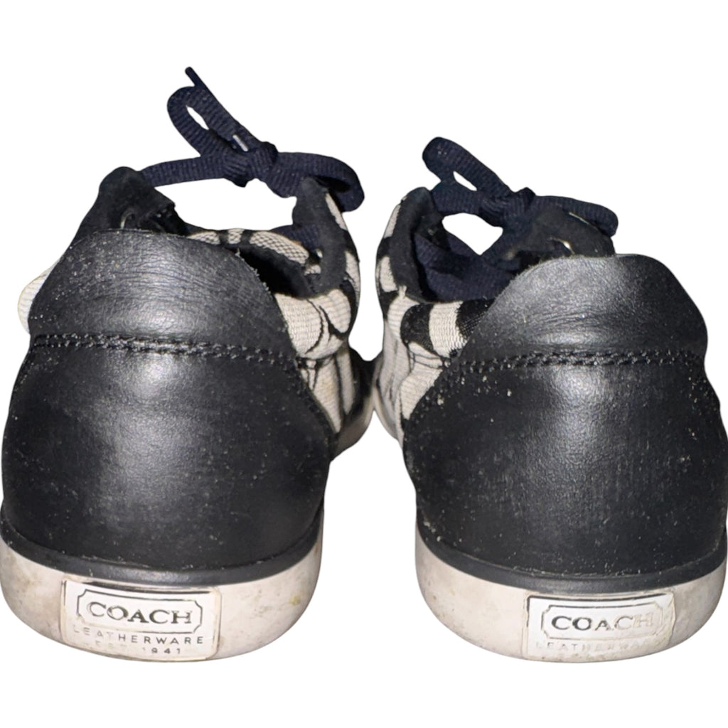 Coach Barrett Signature C Canvas Low-Top Sneakers