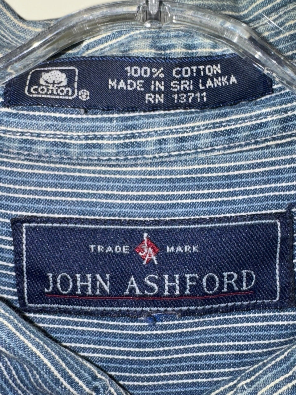 John Ashford Vintage Striped Button-Down Shirt