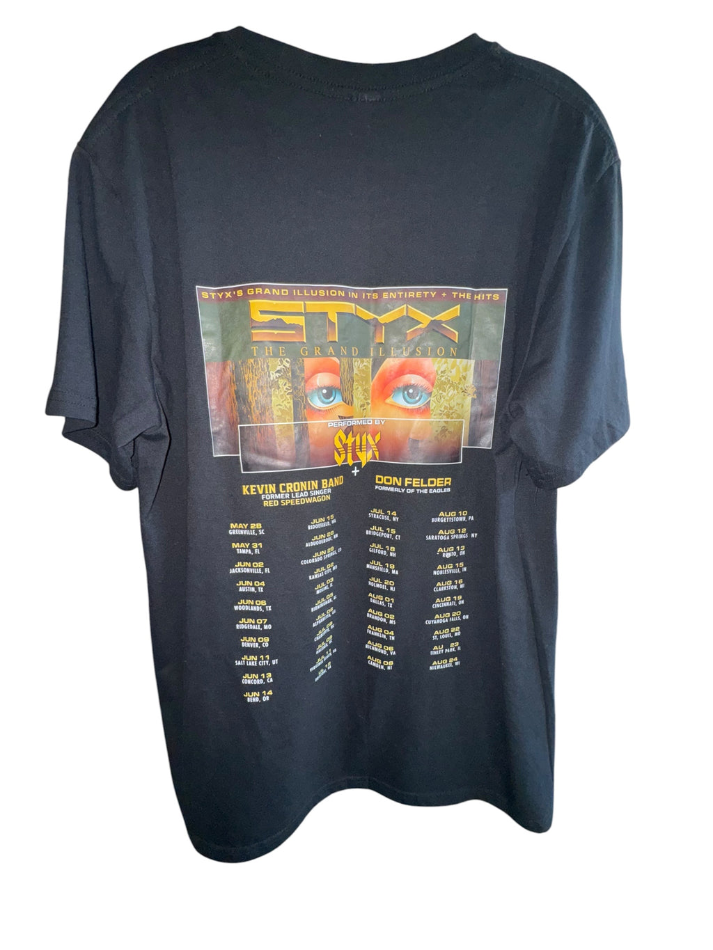 STYX The Grand Illusion 2025 Tour Tee