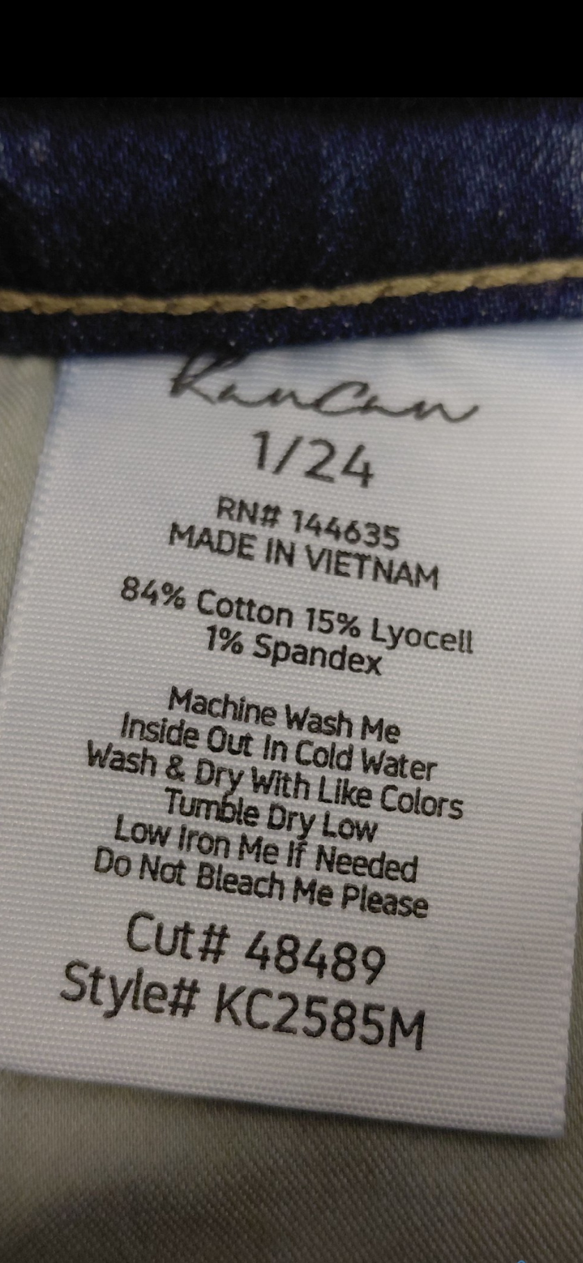 KanCan Cecilia High Rise Slim Barrel Jeans
