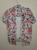 Sag Harbor Floral & Star Layered-Look Top