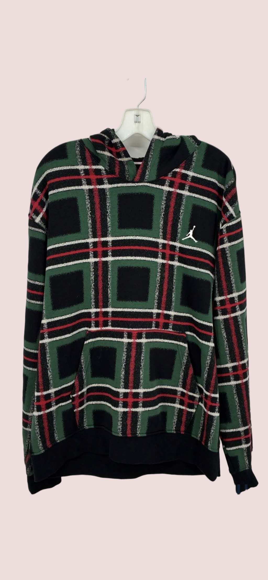 Jordan Brand Plaid Hoodie & Jogger Set
