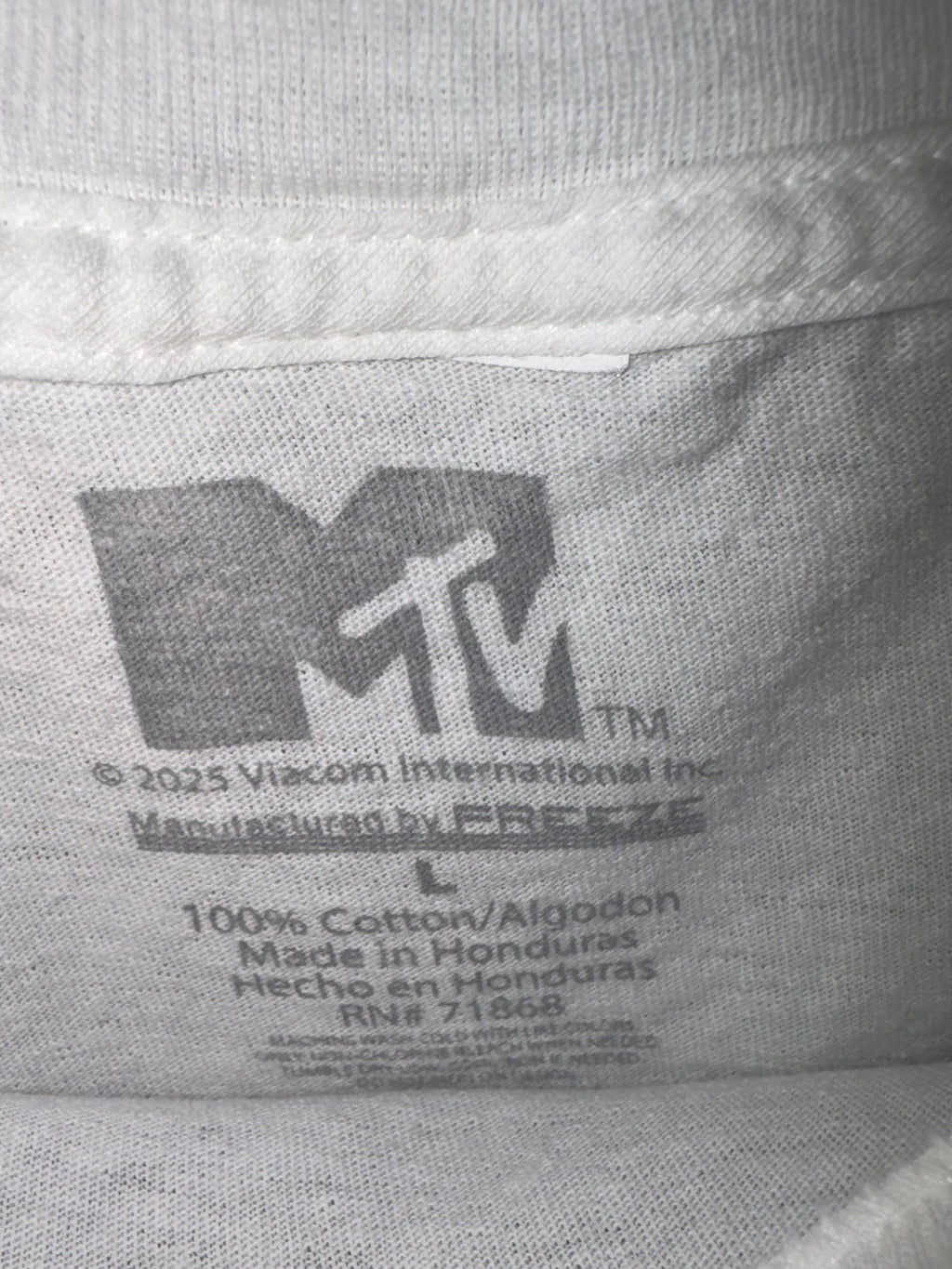 Vintage MTV Spring Break Graphic Crewneck T-Shirt