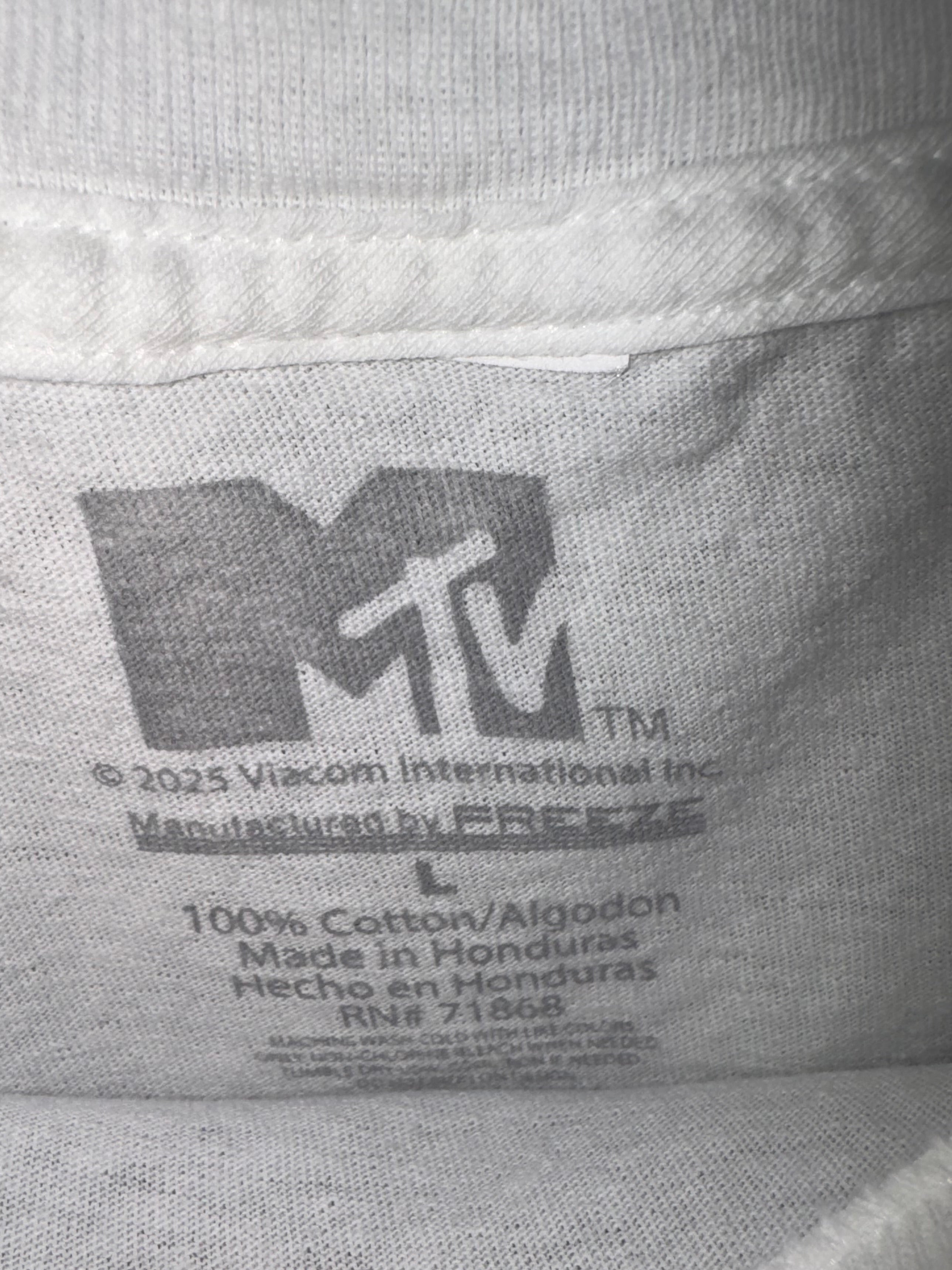 Vintage MTV Spring Break Graphic Crewneck T-Shirt