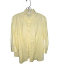 Coldwater Creek Yellow Button-Down Shirt