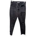 Living Doll Los Angeles Distressed Black Skinny Jeans
