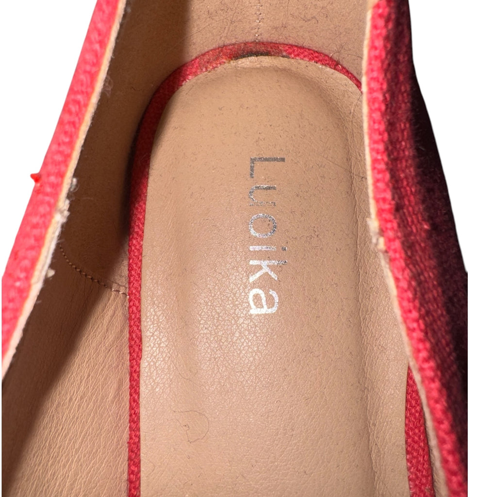 Luoika Red Ballet Flats