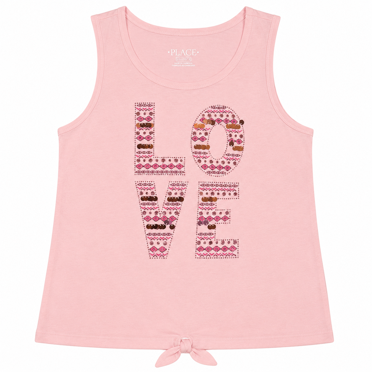 The Children’s Place LOVE Tie-Front Tank