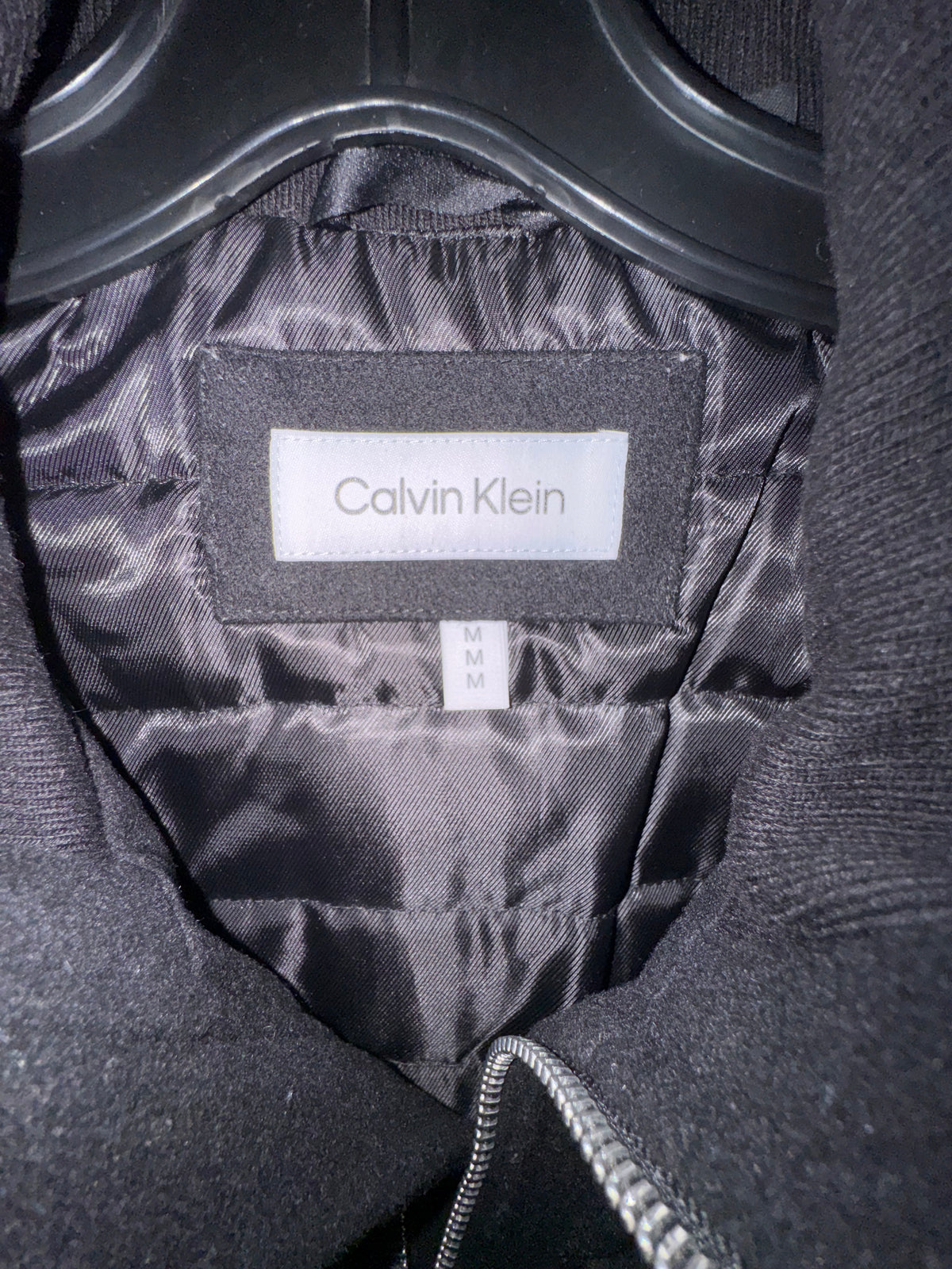 Calvin Klein Black Utility Jacket