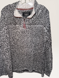 True Grit for Gearhead Gray Sherpa Quarter-Zip Pullover