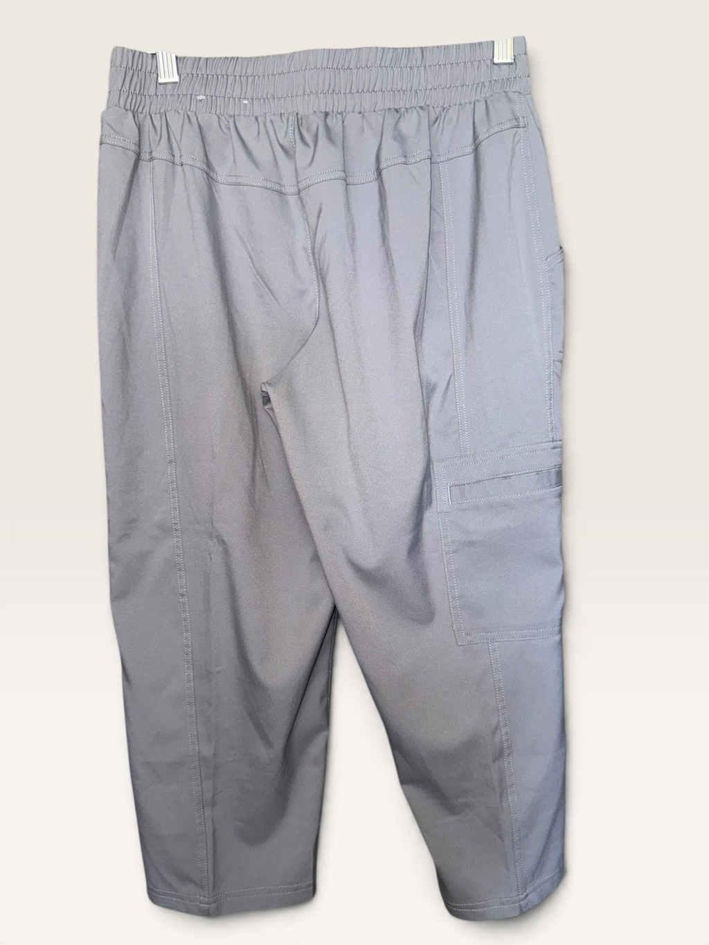 St. John’s Bay Active Gray Drawstring Capri Pants
