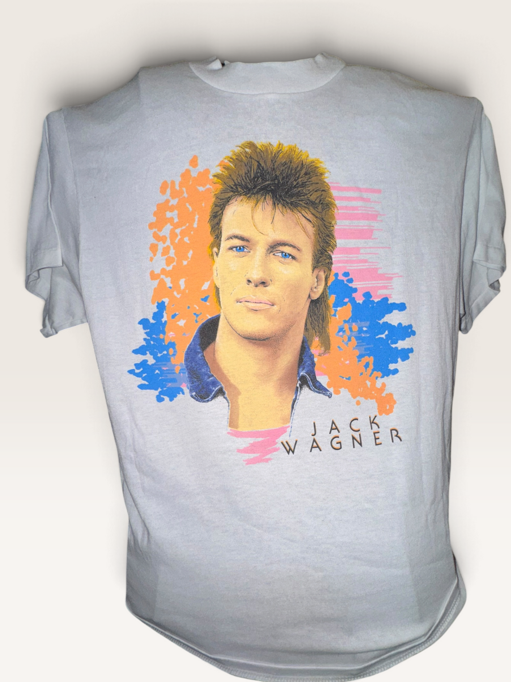 Jack Wagner Retro Portrait Graphic T-Shirt