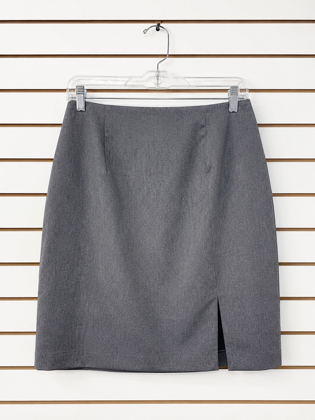 NY&Co Gray Career Pencil Skirt