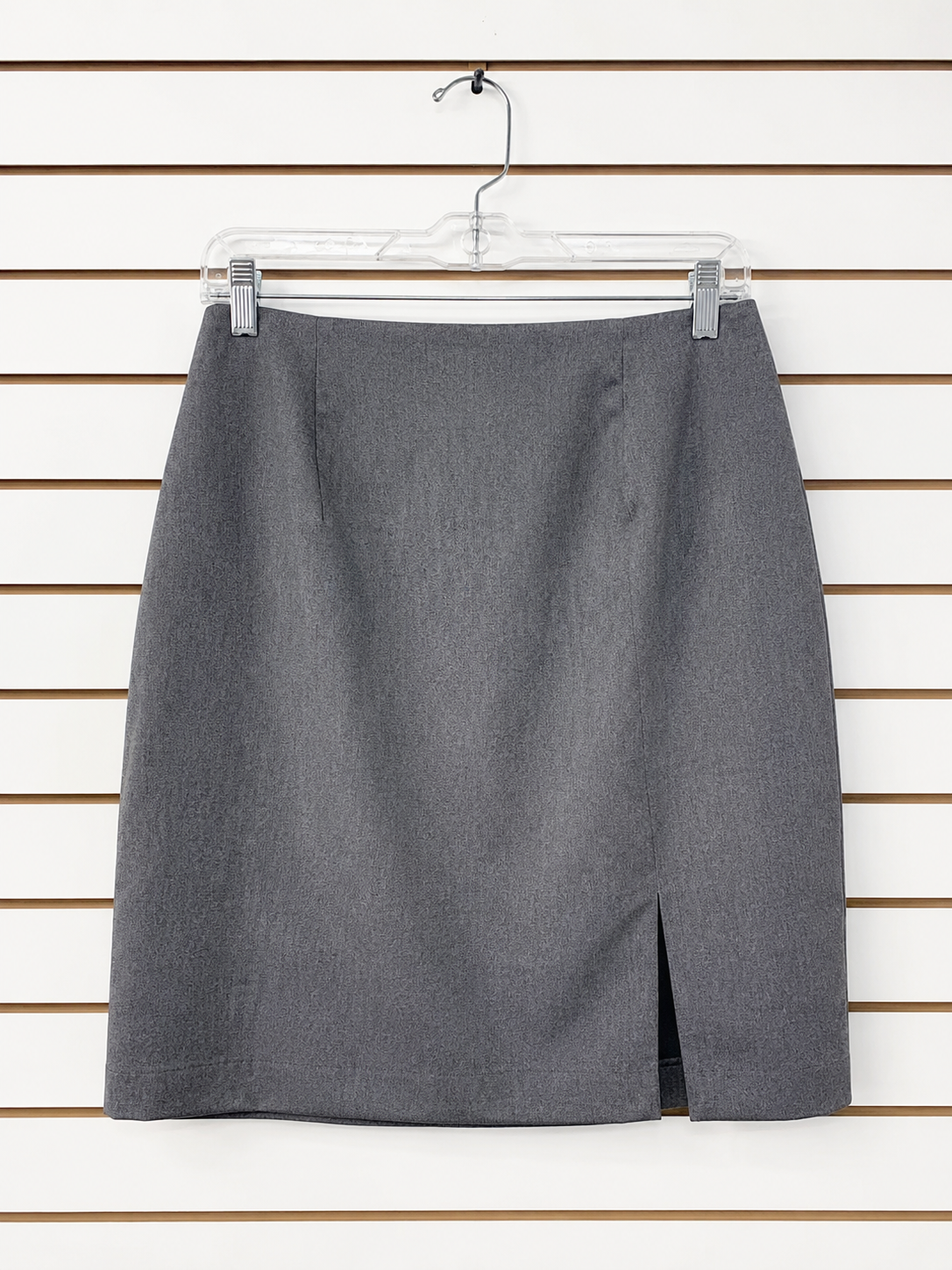 NY&Co Gray Career Pencil Skirt