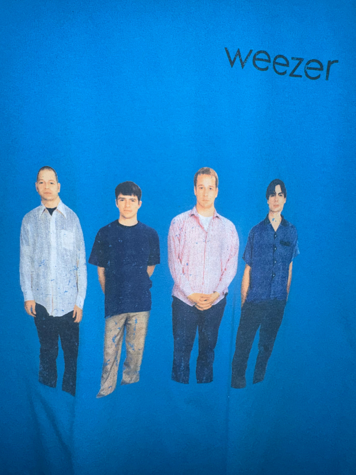 Weezer 2023 Blue Band Graphic T-Shirt