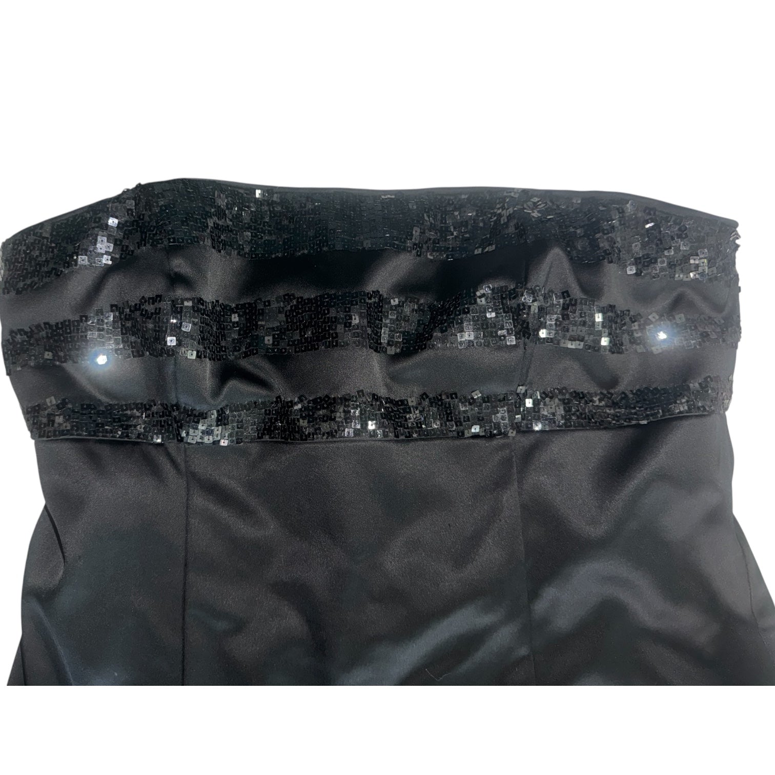 OC by OC Strapless Sequin Dress