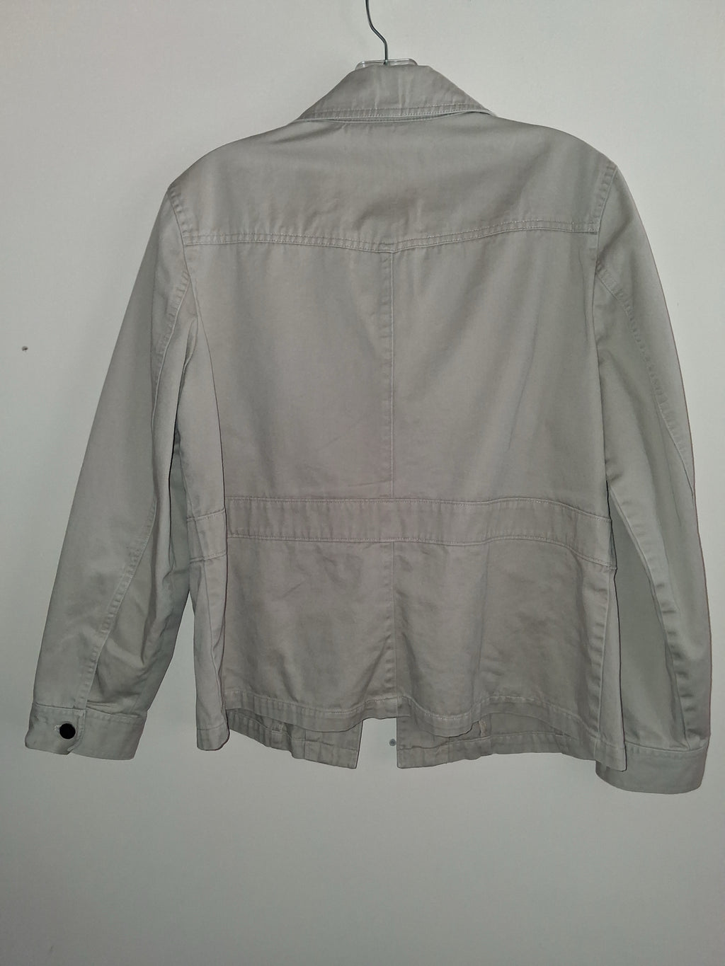 First Issue by Liz Claiborne Khaki Cotton Utility Jacket
