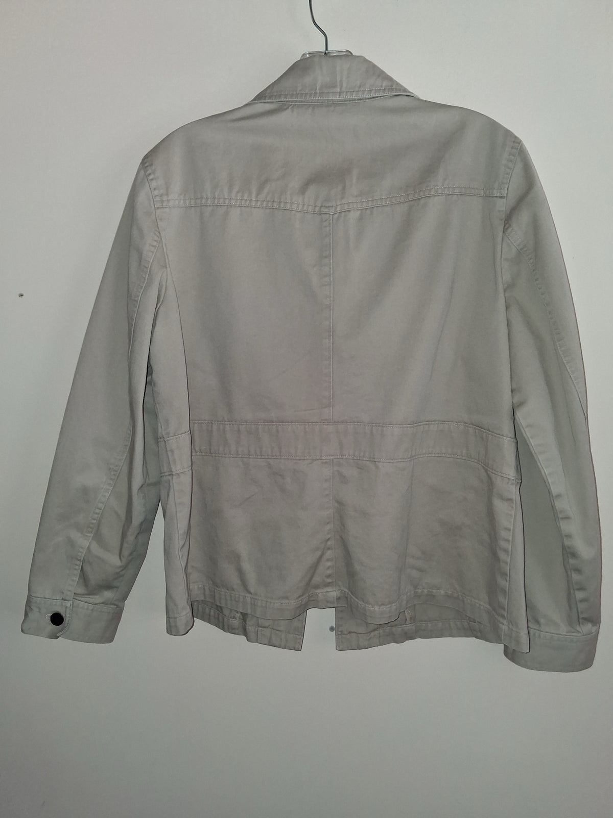 First Issue by Liz Claiborne Khaki Cotton Utility Jacket
