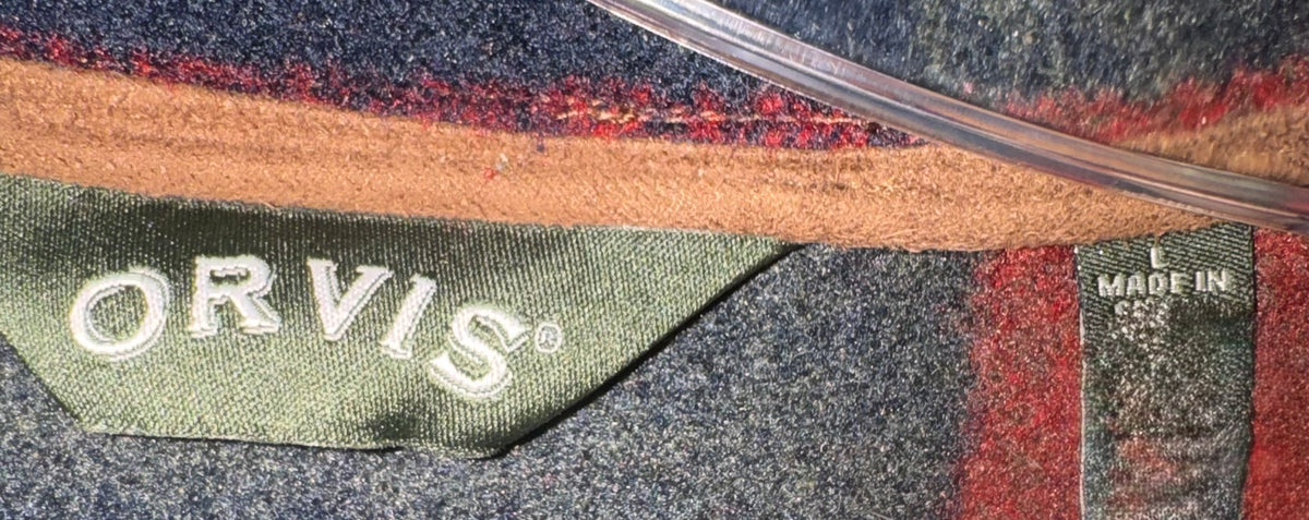 Orvis Buffalo Plaid Fleece Pullover