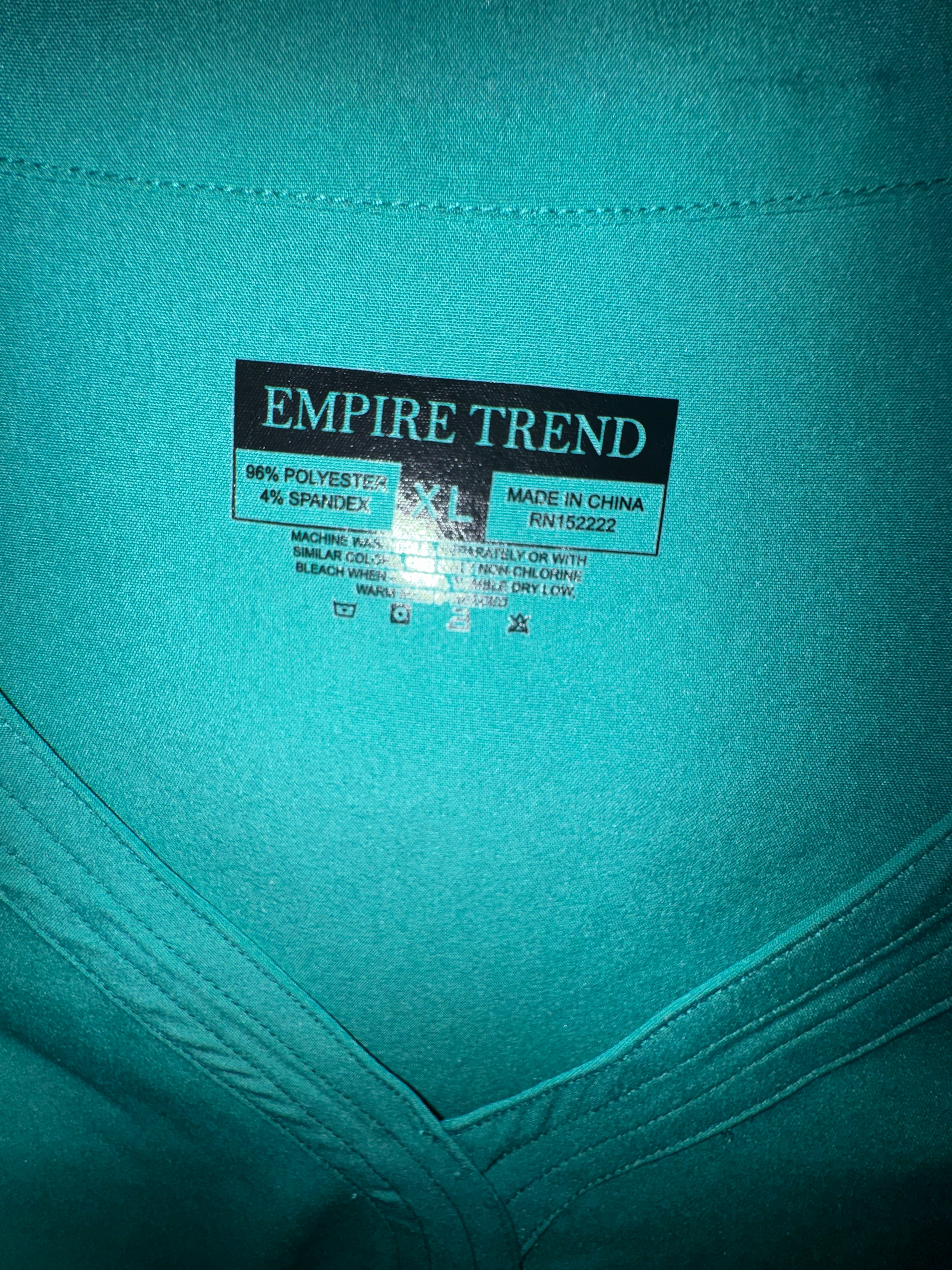 Empire Trend Women’s Scrub Set Teal