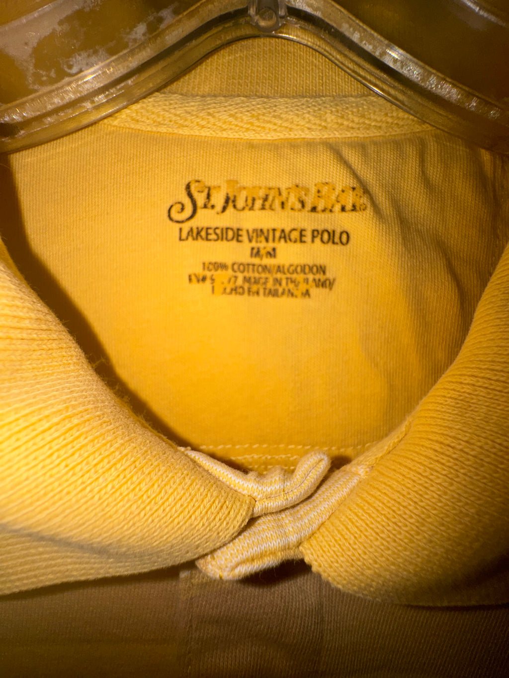St. John's Bay Men's Lakeside Vintage Polo Shirt