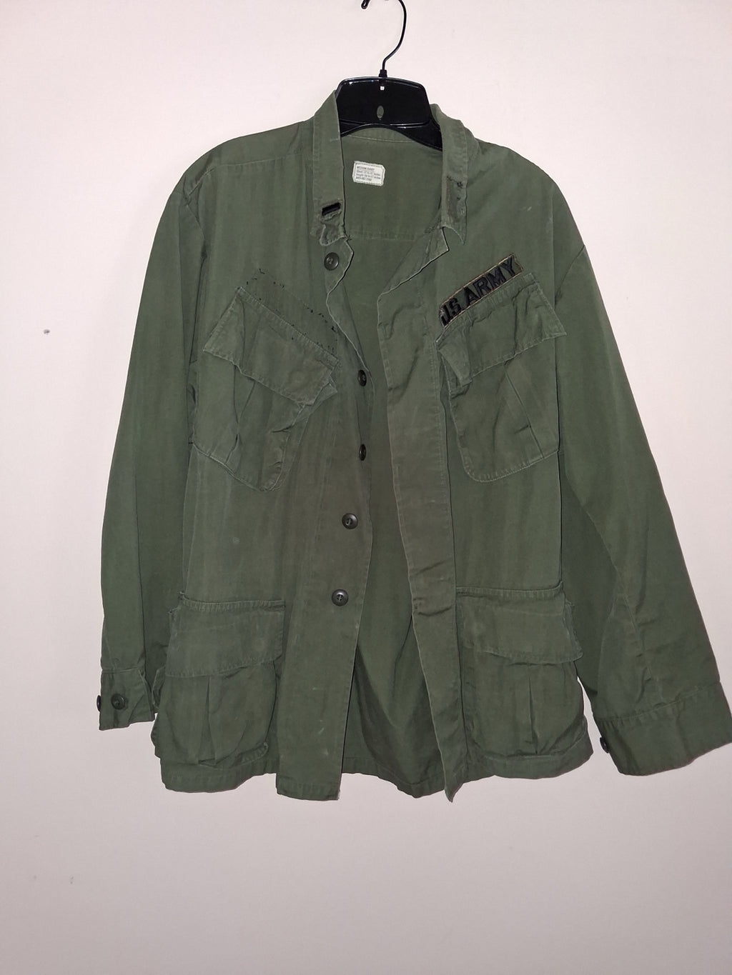 U.S. Army Olive Drab Jungle Fatigue Jacket