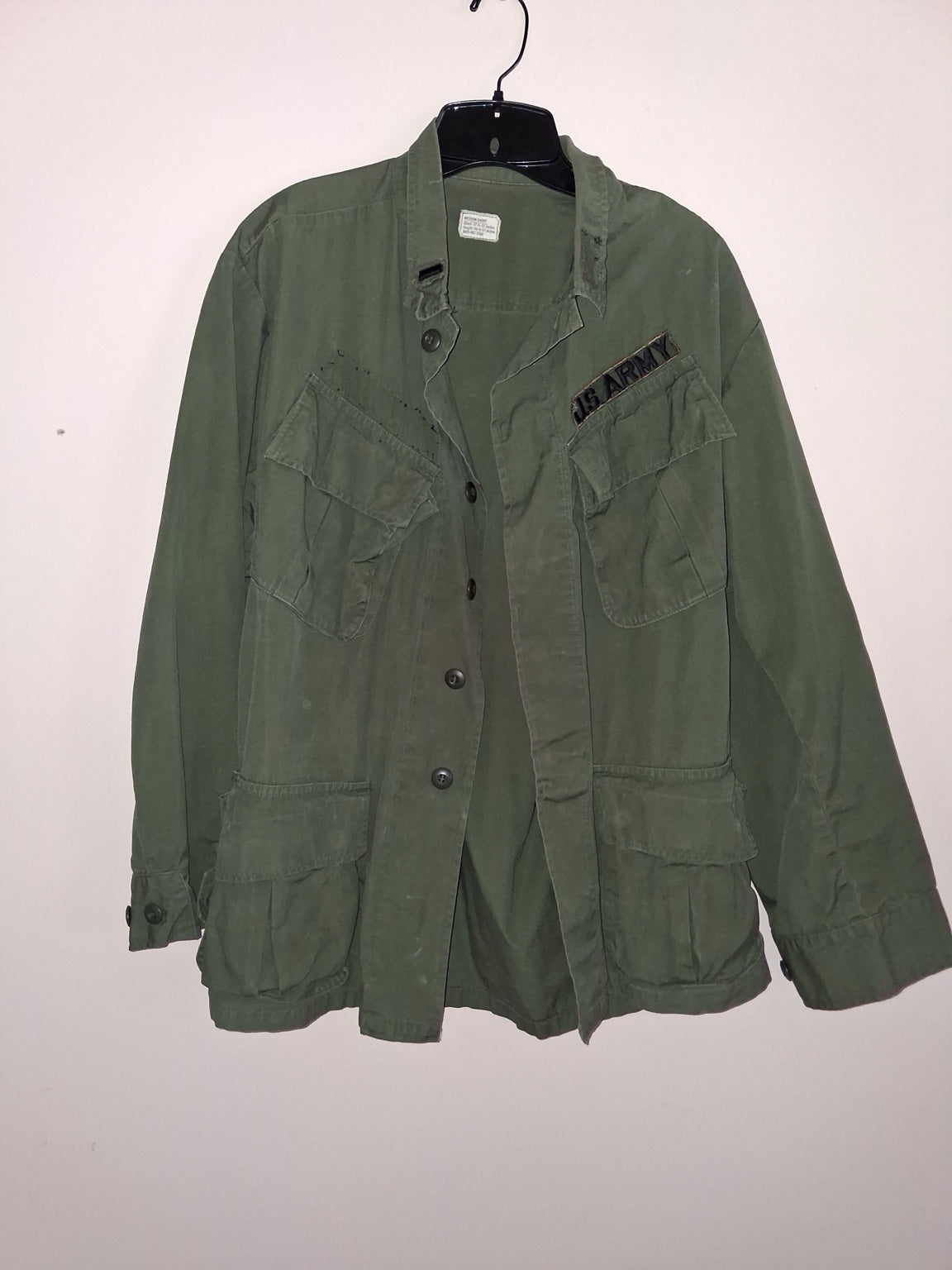 U.S. Army Olive Drab Jungle Fatigue Jacket