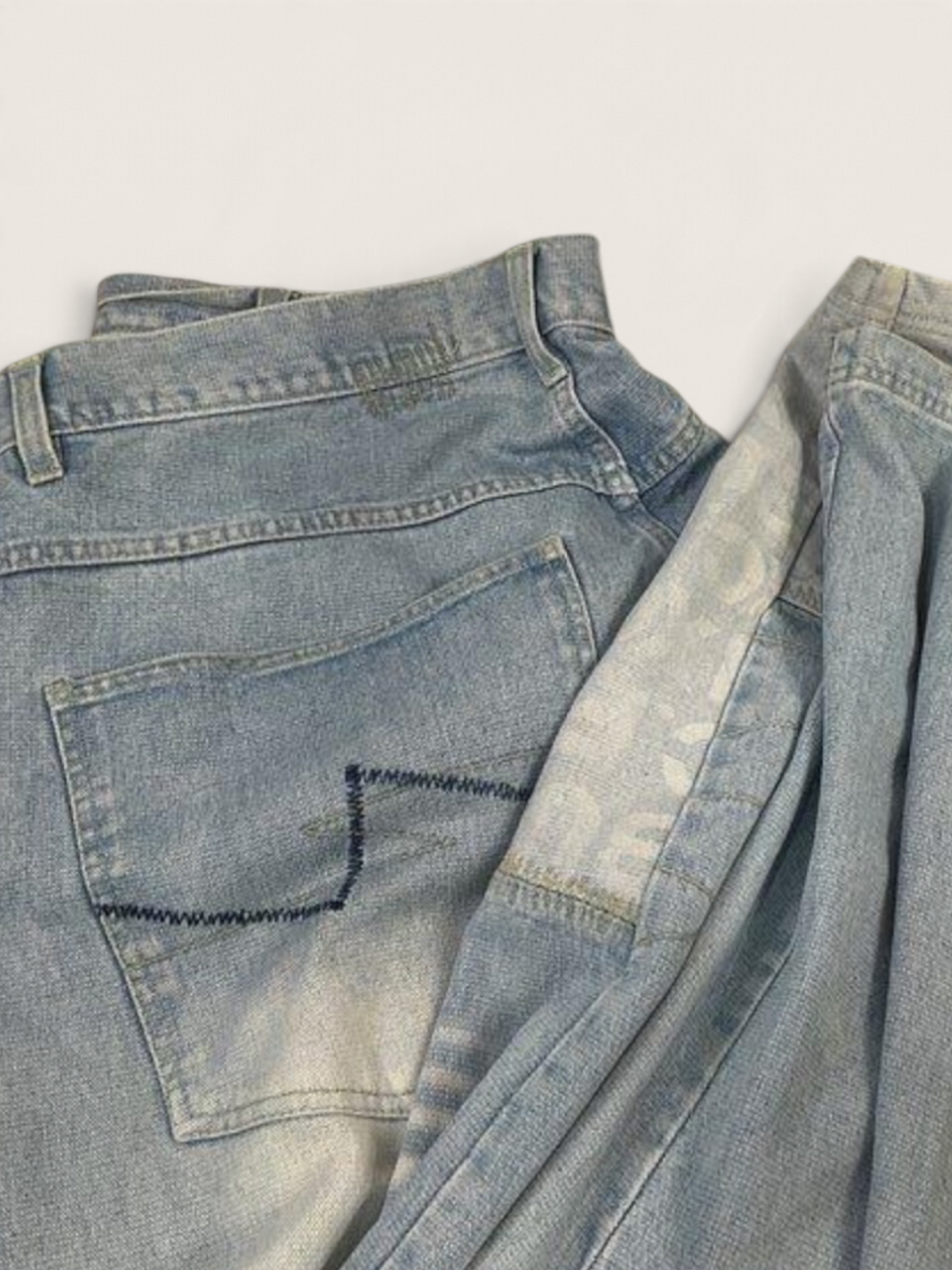 FUBU Apparel Company Light Wash Denim Jeans