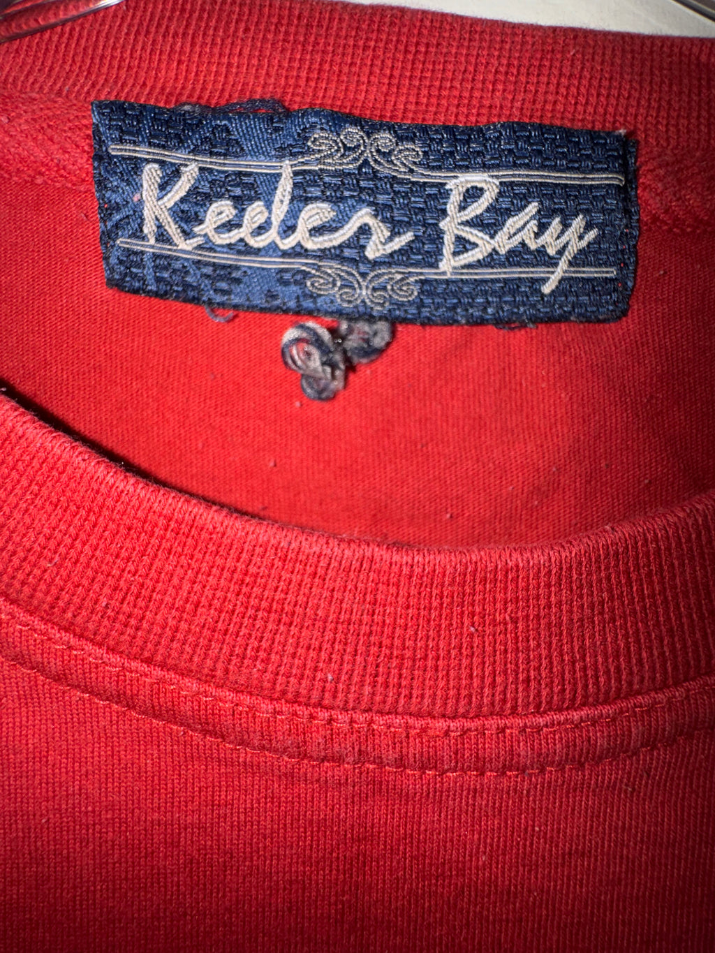 Keeler Bay Red Tropical Drink Tee