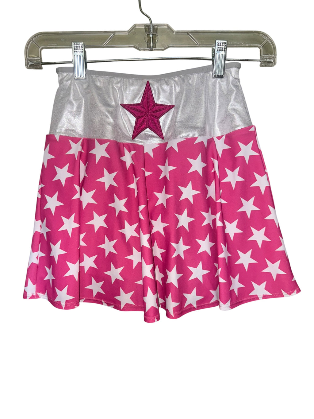 Bolder Athletic Wear Pink Star Cheer Skirt (NWT)