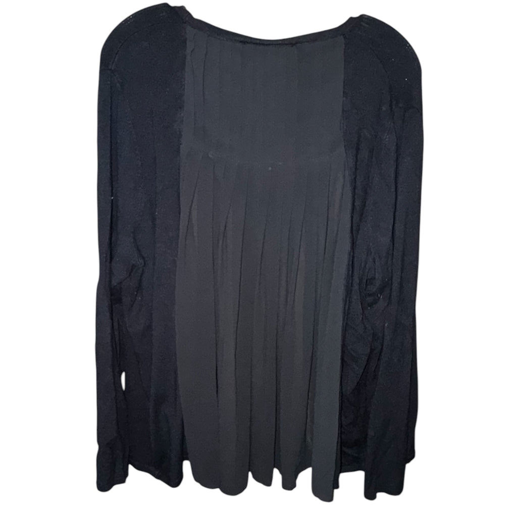 Lane Bryant Black Open Front Cardigan