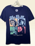The Beatles “Let It Be” Navy Graphic T-Shirt