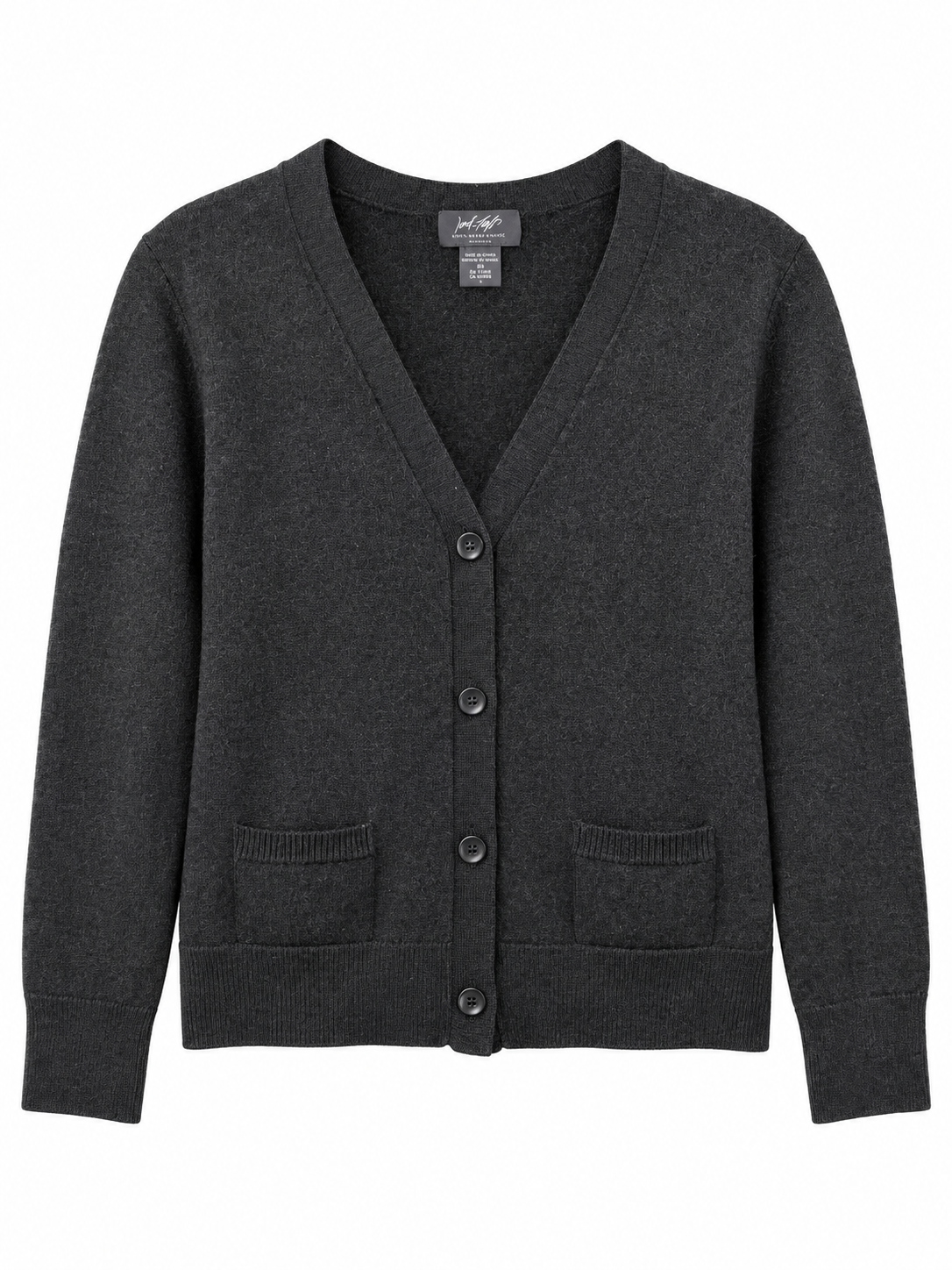 Lord & Taylor Extra Fine Merino Wool Cardigan