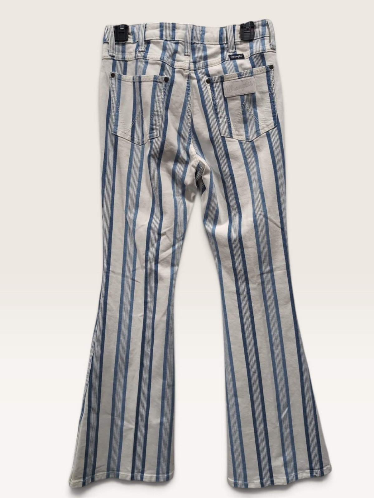 Wrangler Retro Bailey Striped High-Rise Flare Jeans