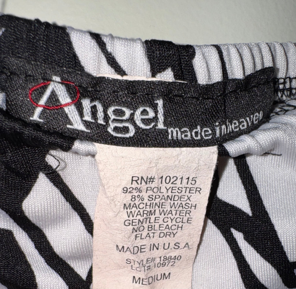 Angel Made in Heaven Abstract Print Skirt