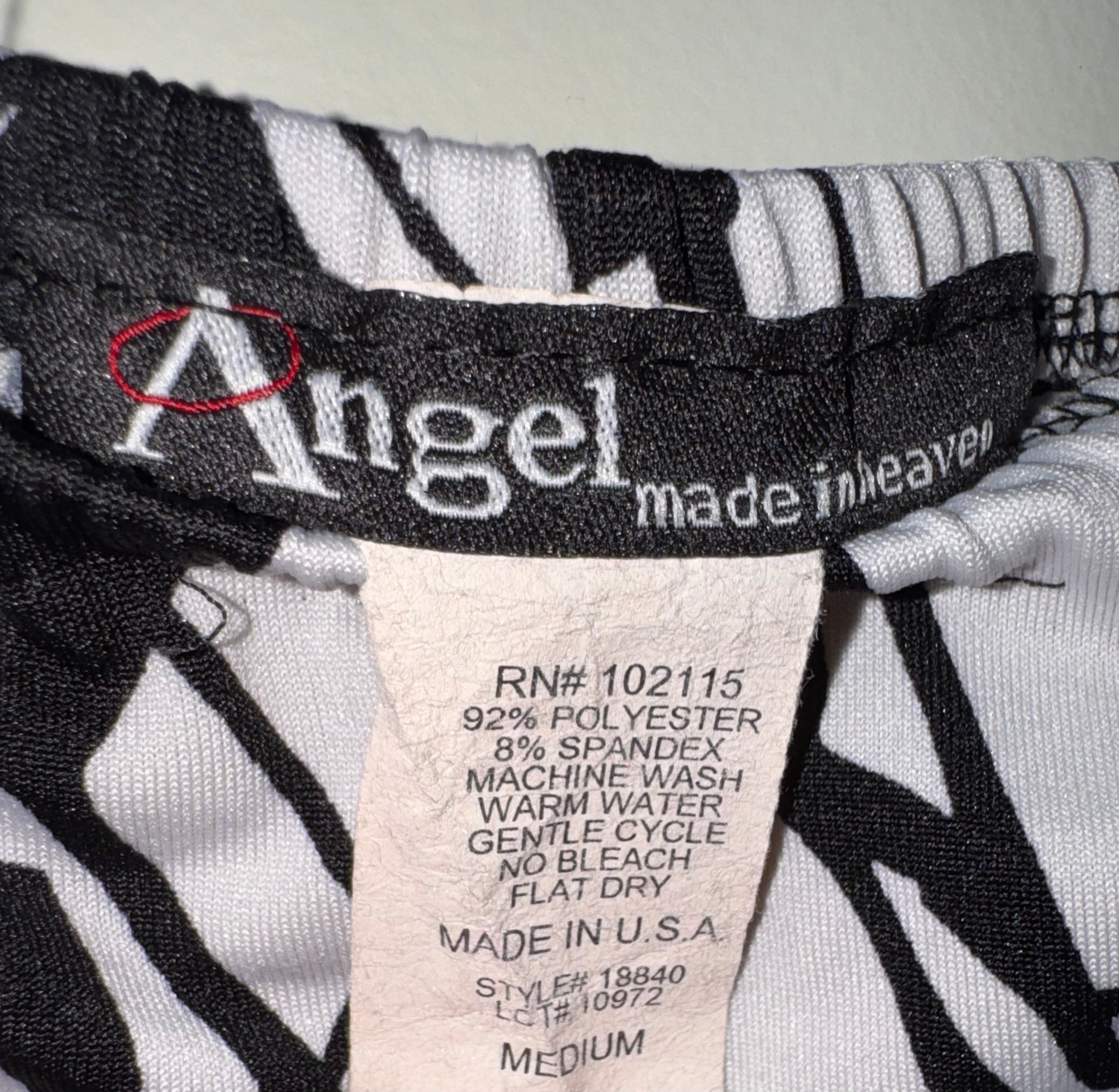 Angel Made in Heaven Abstract Print Skirt