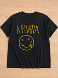 Nirvana Smiley Face Graphic Tee