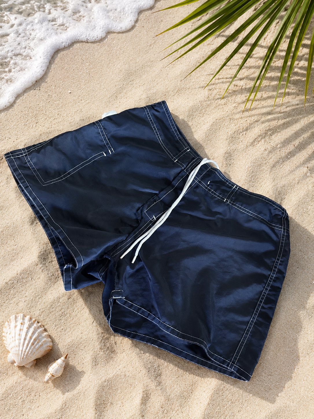 Navy Swim Shorts
