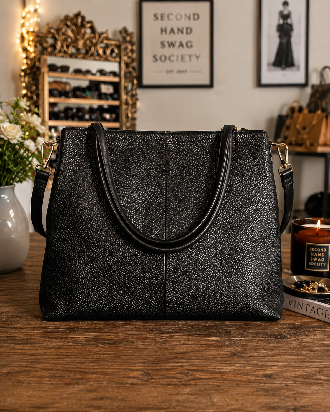 Coach 2011 Black Hobo Bag