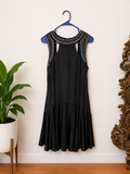 VENUS Embellished Black Cocktail Dress