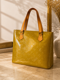 Louis Vuitton Gold Vernis Monogram Tote Bag