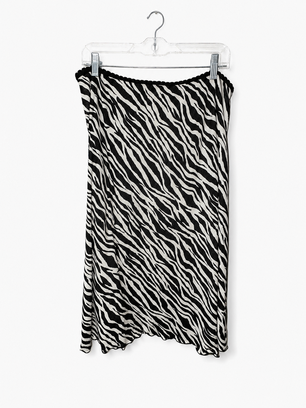 Kathie Lee Collection Zebra Print Skirt