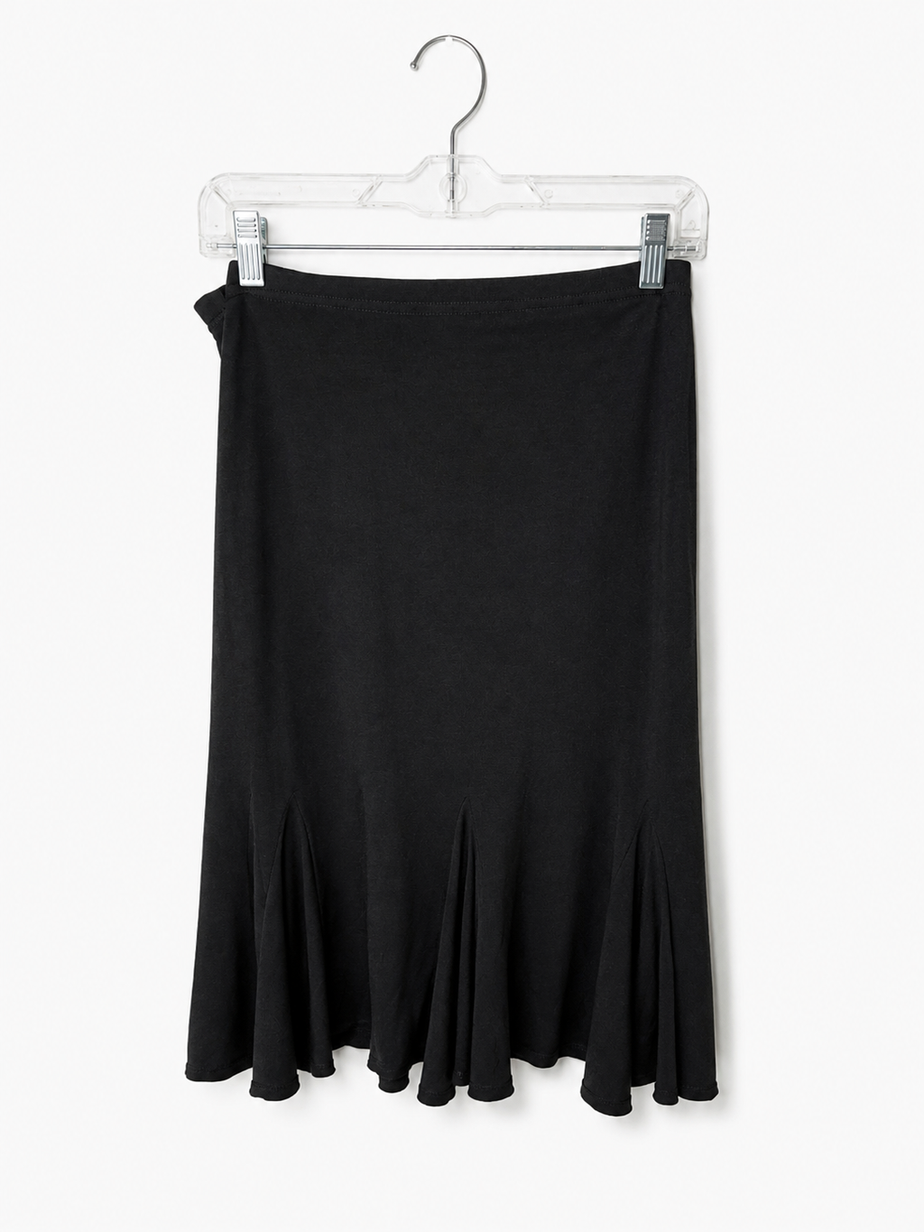 Briggs New York Flounce Hem Skirt