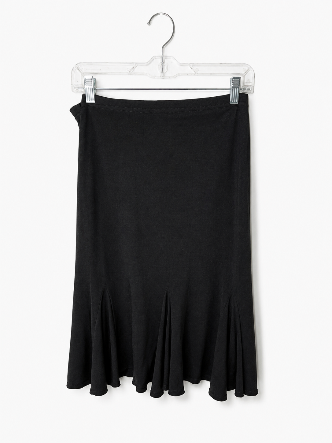 Briggs New York Flounce Hem Skirt