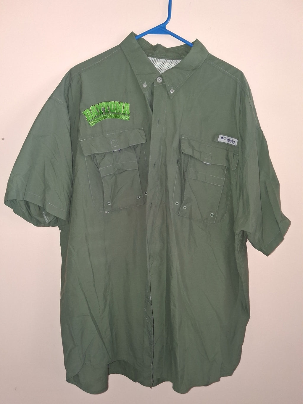 Columbia PFG Daytona International Speedway Fishing Shirt